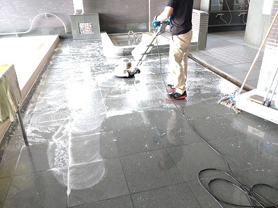 マンションのエントランス